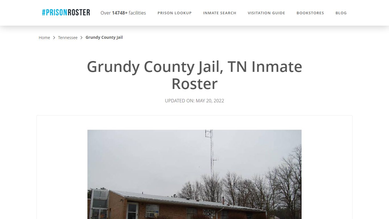 Grundy County Jail, TN Inmate Roster